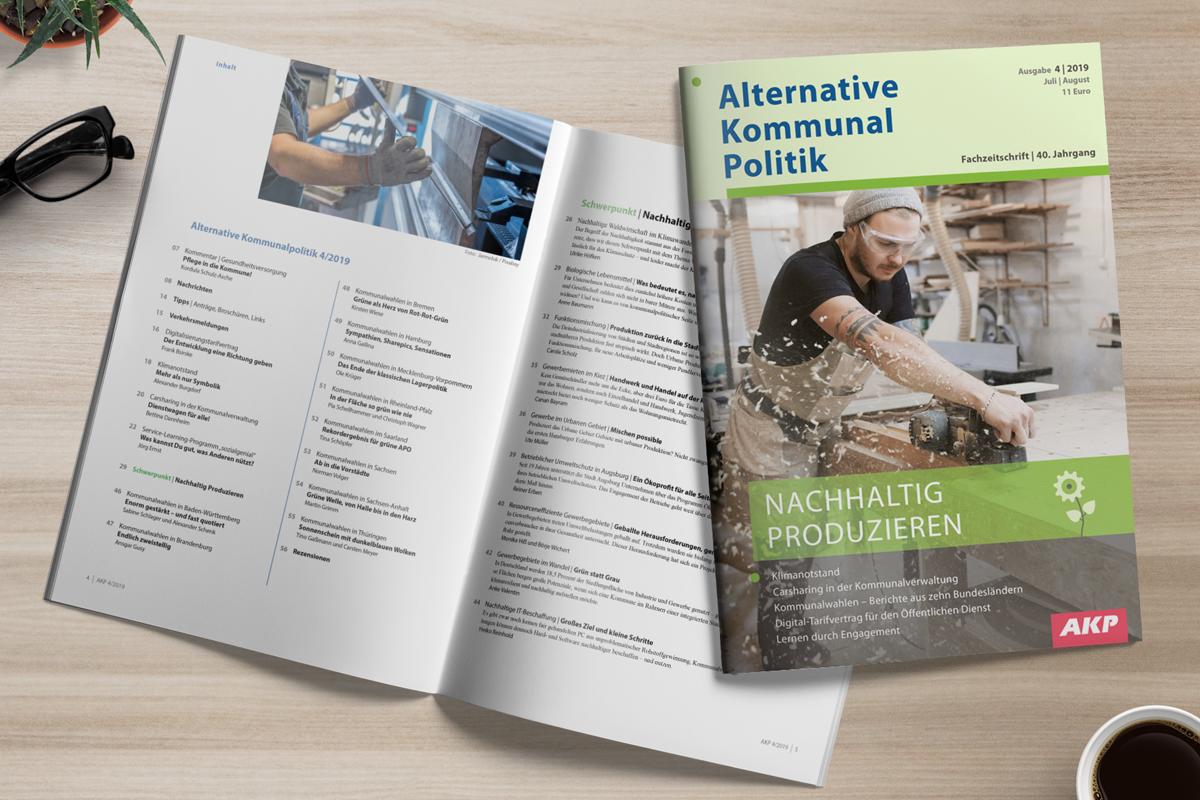 AKP 4/2019: Nachhaltig Produzieren