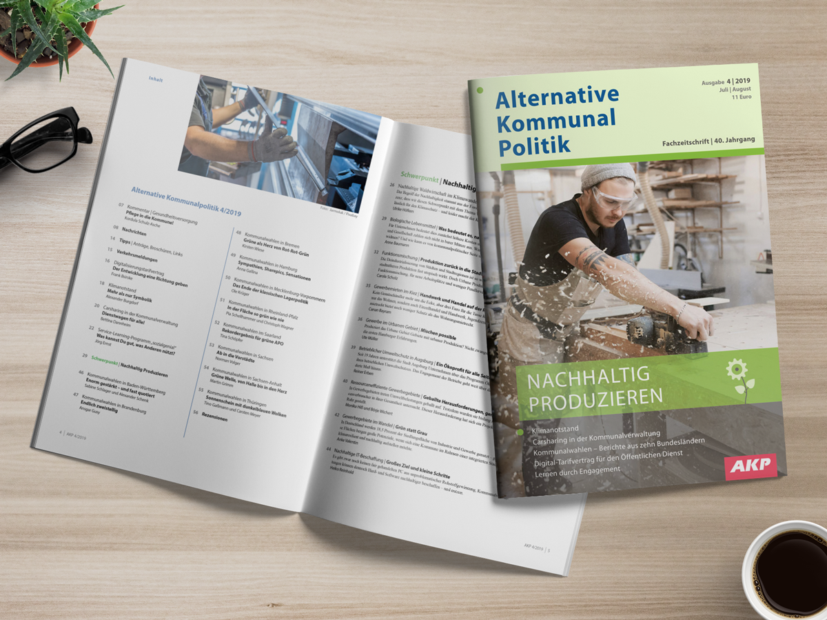 AKP 4/2019: Nachhaltig Produzieren