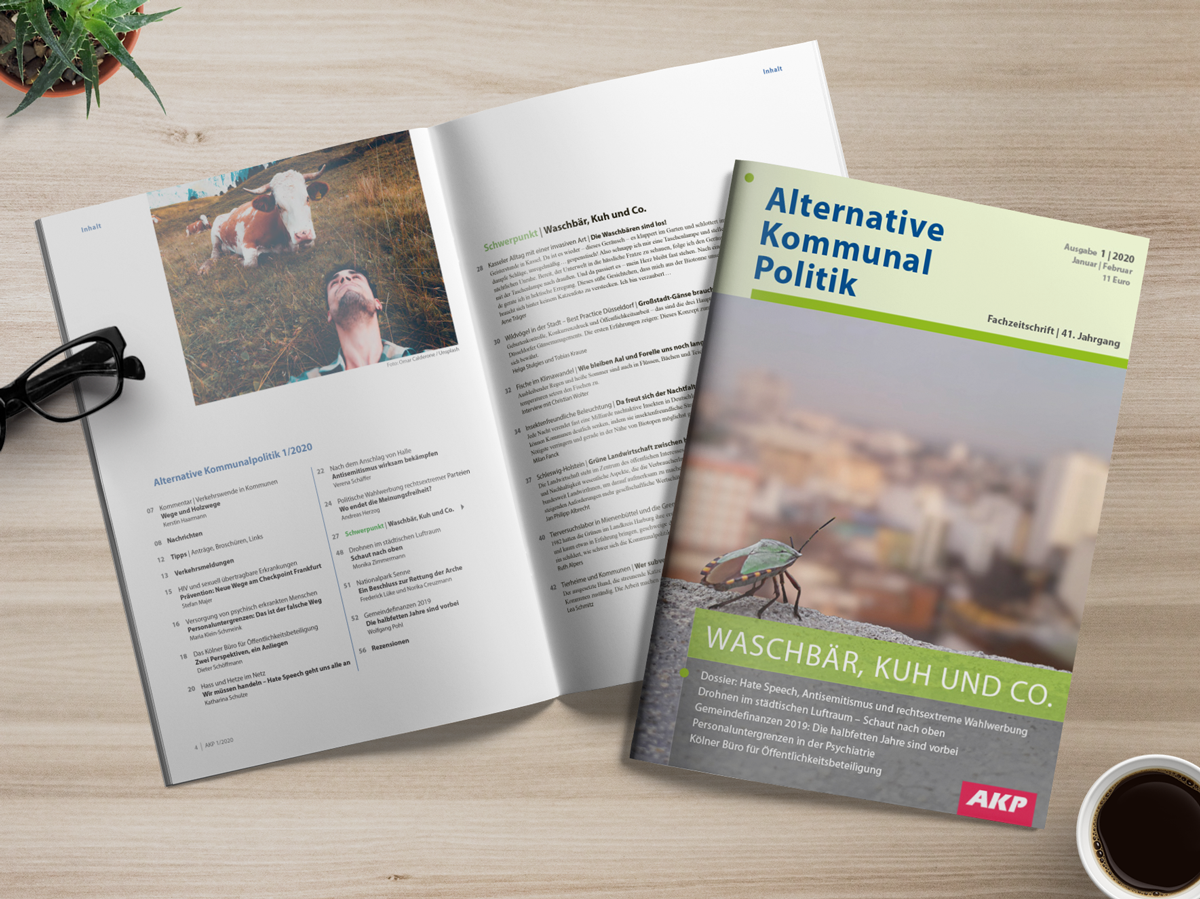 AKP 1/2020: Waschbär, Kuh und Co.