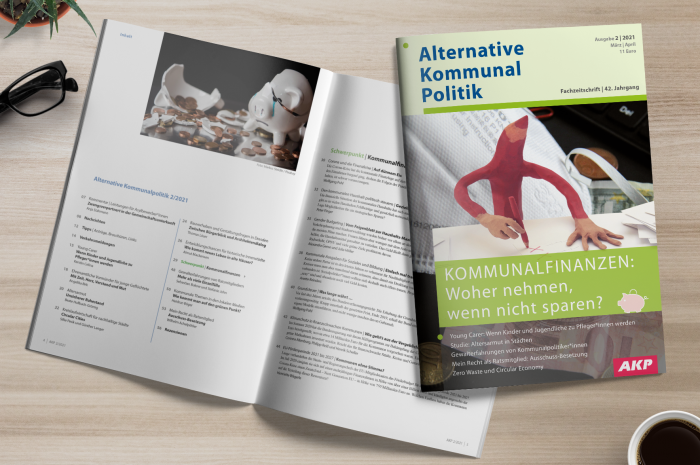 AKP 2/2021: Kommunalfinanzen: Woher nehmen, wenn nicht sparen?
