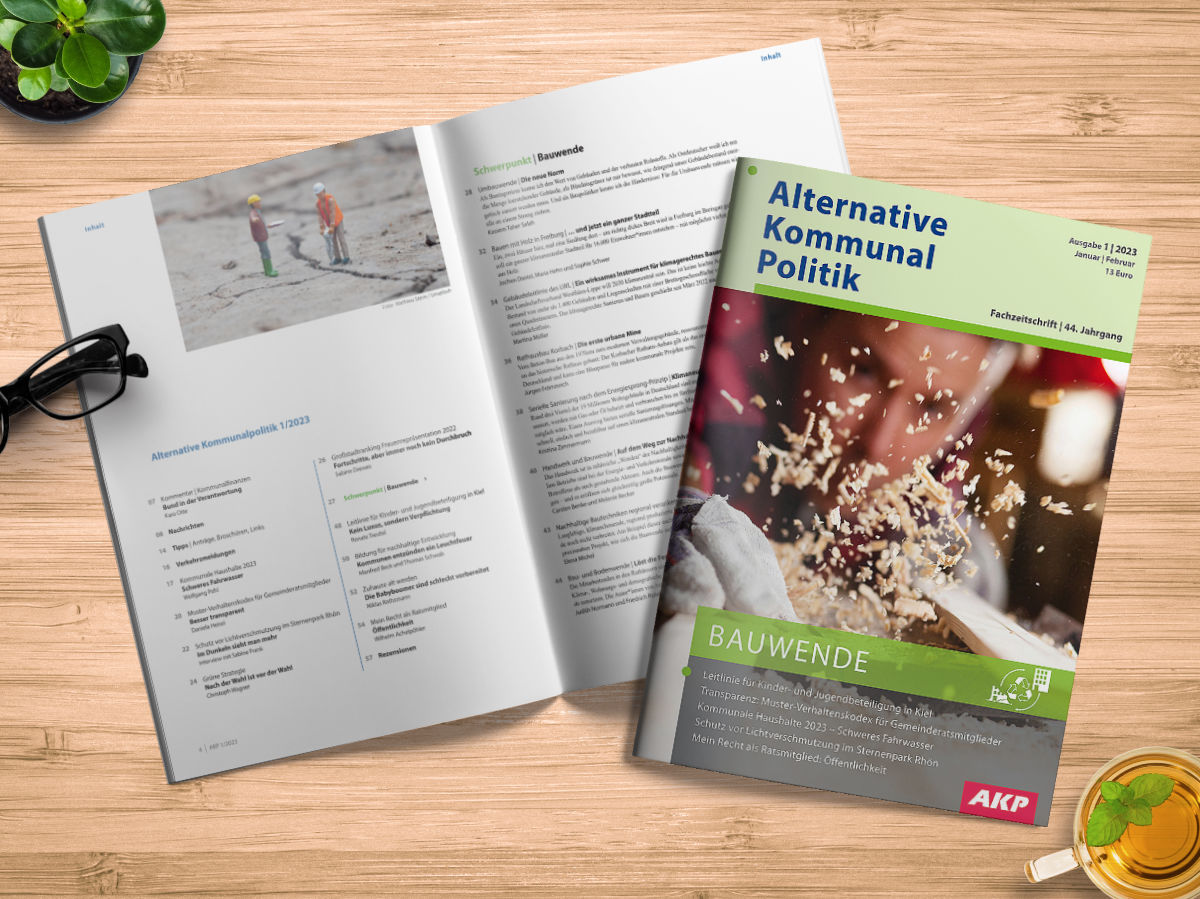 AKP 1/2023: Bauwende